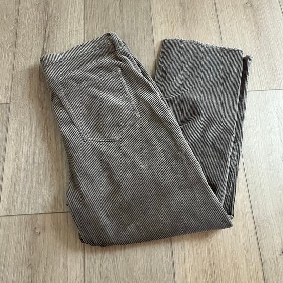 Loft Women’s Brown Straight Corduroy Pant Size 12 - Picture 3 of 10